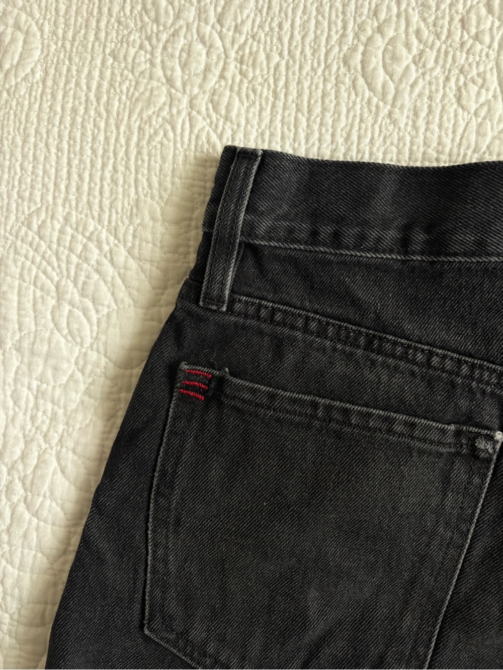 BDG Urban Outfitters Black Denim Cut Off Shorts
